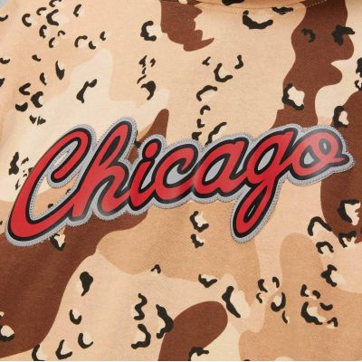 3. Mitchell & Ness NBA Chicago Bulls Camo Reflective Hoodie