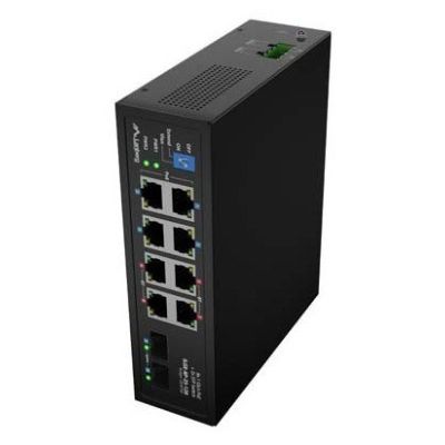 19. SWITCH LANBERG ILGE-8P-2S-120 LIGHT INDUSTRIAL POE 4XBT 4XAT 2XSFP DIN GIGABIT ETHERNET