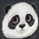 7. Nimmy Big Eyed Pet 2.0 Panda case for iPhone 15 Pro - black