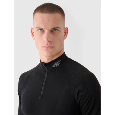 5. Men's seamless thermal underwear with merino wool (top) 4F 4FWAW24USEAM197-20S