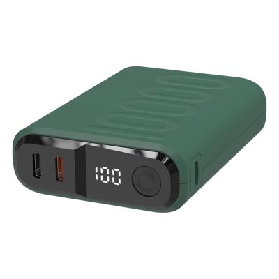 6. RealPower PB-10000C PD+ 10000 mAh Dark Green
