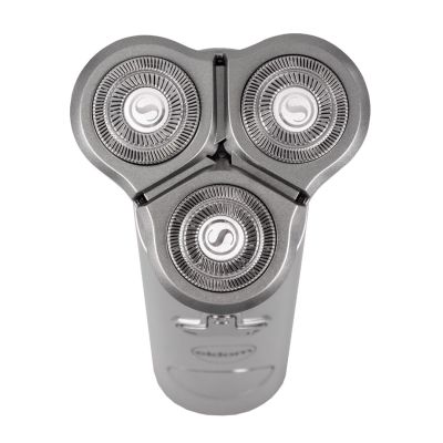 2. ELDOM G55 SHAVING RAZOR THREE HEADS, LCD DISPLAY, BUTTON LOCK, CORDLESS/MAINS OPERATION