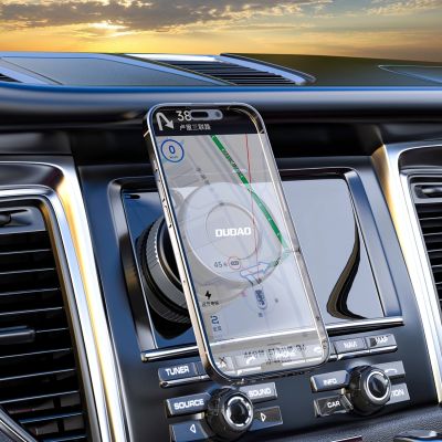 5. Dudao F24PRO MagSafe Compatible Car Holder with Suction Cup for Windshield or Dashboard - Black