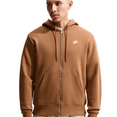 3. Nike Club BB FZ Hoodie Men's Light Brown FN3861 270