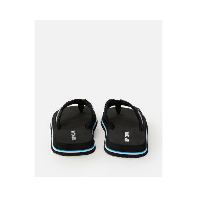 8. RIP CURL Chiba Open Toe Flip-Flops - Black
