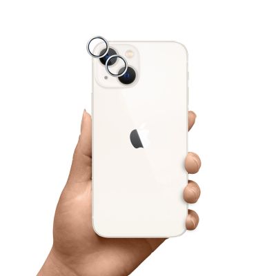 9. 3mk HARDY Lens Protection Pro Glass for Apple iPhone 13 Mini / 13 - Silver