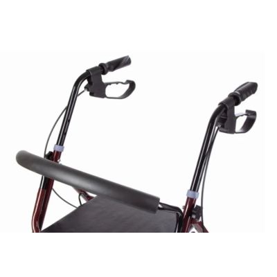 3. Four-wheeled walker with a sitting function