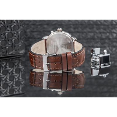 7. Men’s ZEPPELIN LZ121 Mediterranee Moonphase Watch 9636-5 + BOX