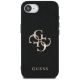 3. Guess PU Grained 4G Metal Logo case for iPhone 16e - black