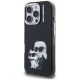 2. Karl Lagerfeld IML Aquarelle Karl & Choupette & Logo Case for iPhone 16 Pro Max - Black