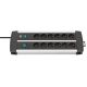 Brennenstuhl Premium-Duo-Alu-Line power strip 2x6x3m