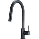 Kitchen faucet with pull-out spout - 2 types of stream