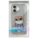 10. Nimmy Glasses Cool Cat iPhone 16 Case - Gray