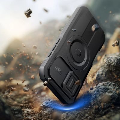 7. Tech-Protect Kevlar MagSafe case for iPhone 17 - black