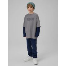 Boys' jogger sweatpants 4F 4FJRSS26TTROM1733-31S