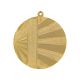 10. Gold steel medal, first place