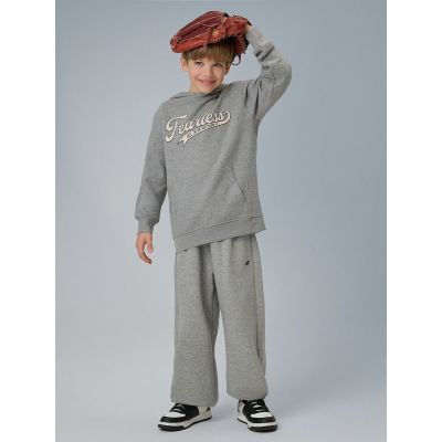 Boys' wide leg sweatpants 4F4FJRSS26TTROM1731-27M