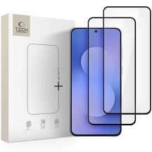 Tech-Protect Glass Fit+ 2-pack tempered glass for Samsung Galaxy S25 FE - black