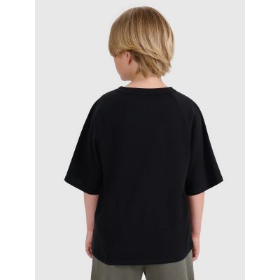 9. Boy's oversize plain T-shirt 4F 4FJWAW25TTSHM2411-20S