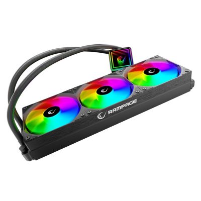 3. RAMPAGE INFINITE V360 BLACK Liquid Cooling
