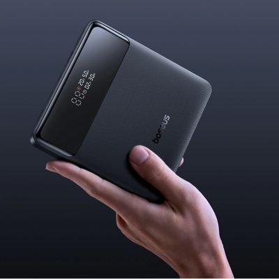 12. Baseus Blade H1 20000mAh 100W Powerbank with Display - Black