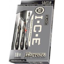 Harrows Black Ice 90% Tungsten Softip Darts HS-TNK-000013202