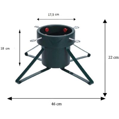 9. METAL CHRISTMAS TREE STAND 4 LEGS