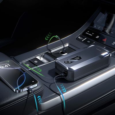 13. Jump starter Baseus Super Energy Max 20000mAh - black