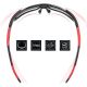 6. Rockbros 10182 polarizing cycling glasses - red