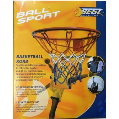 4. Basketball hoop with net 45cm Best Sporting 640330