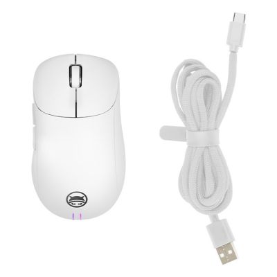 5. GAMIAC PA50 Gaming Mouse - White