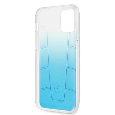 7. Mercedes Transparent Line Case for iPhone 12 Pro Max - Blue