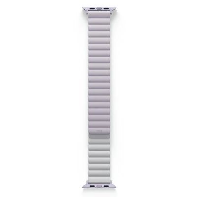 8. Uniq Revix strap for Apple Watch 1/2/3/4/5/6/7/8/SE/SE2/Ultra 42/44/45/49mm - lilac-white