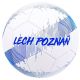 2. Lech Poznań White and Blue Coat of Arms Ball