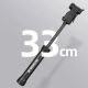 5. ROCKBROS TM-1701P 80 PSI Mini Bicycle Pump for Presta and Schrader Valves - Black