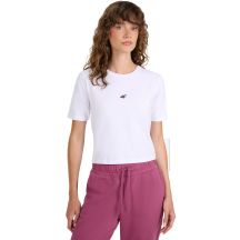 Women's T-shirt 4F F2971 white 4FWAW25TTSHF2971 10S