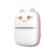 5. HURC9 Bluetooth Thermal Printer Mini Kitty with App - Pink