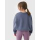 2. Girls' sweatshirt without a hood, 4F 4FJRSS24TSWSF1331-32S