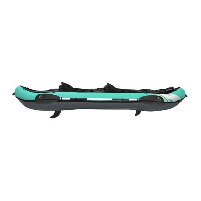 22. Bestway 65052 / 24 Sport Kayak 2 Seater Black, Green, Gray, Mint Acrylonitrile Butadiene Styrene (ABS), Nylon, Polyester, Polypropylene (PP), Polyvinyl Chloride (PVC) Inflatable Kayak