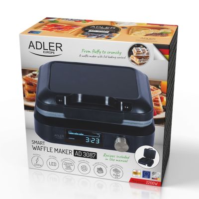 12. ADLER AD 3087 waffle maker