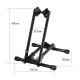 3. Rockbros T30 Folding Bike Stand for Front or Rear Wheel Compatible with 24-27.5 Inch and 700C Wheels - Black