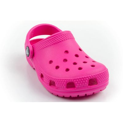 3. Crocs Classic Clog T children's clogs sandals pink comfortable fashionable