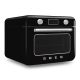 10. Smeg COF01BLEU Small Black Steam Oven Buttons, Rotary