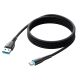 3. Joyroom Starry Series SA32-AC3 3A USB-A / USB-C cable 1m - black