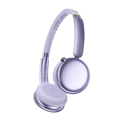 2. Acefast H8 Wireless On-Ear Headphones with ANC - Purple