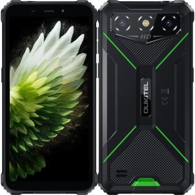 12. Oukitel G3 G3-GN/OL smartphone 6" Dual SIM Android 14 4G USB Type-C 4GB 128GB 6300mAh Green