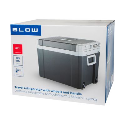 6. 37L BLOW car travel cooler with wheels