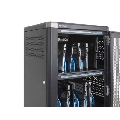 12. MANHATTAN 30-LAPTOP CHARGING CABINET 30X USB-C