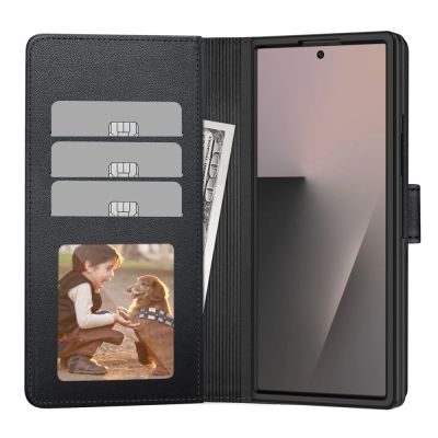2. Tech-Protect Wallet Case for Samsung Galaxy Z Fold 8 Ultra - Black