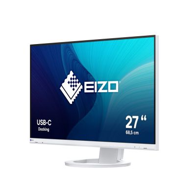 2. EIZO FlexScan EV2720-WT Monitor, 27", 2560 x 1440, WQHD 16:9, White